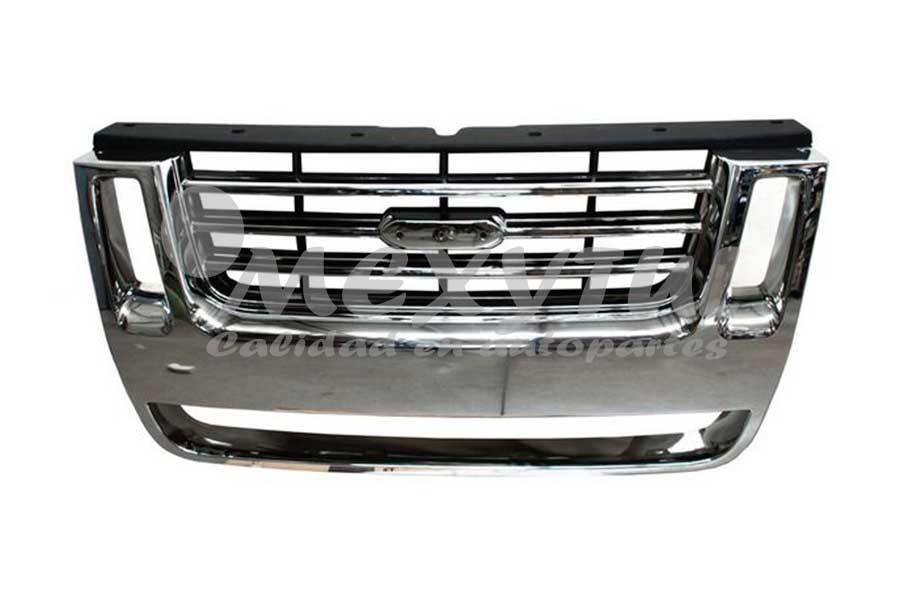 PARRILLA FORD EXPLORER DE 2006 AL 2009 EDIE BAUER NEG C/CROM (10202)