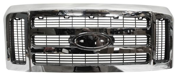 PARRILLA FORD SUPER DUTY DE 2008 AL 2010 AMER S/LETRAS CROMPLETA CROM (10167)