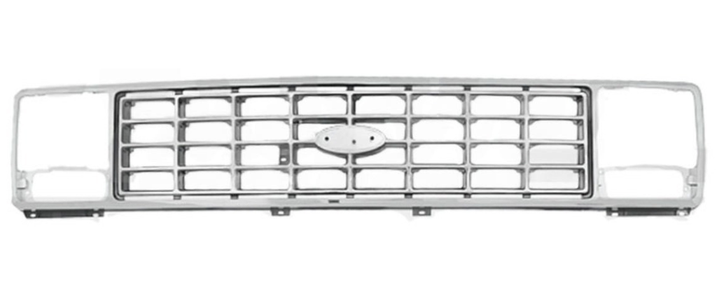 PARRILLA FORD VAN ECONOLINE DE 1975 AL 1991 CROM (6956) EX+