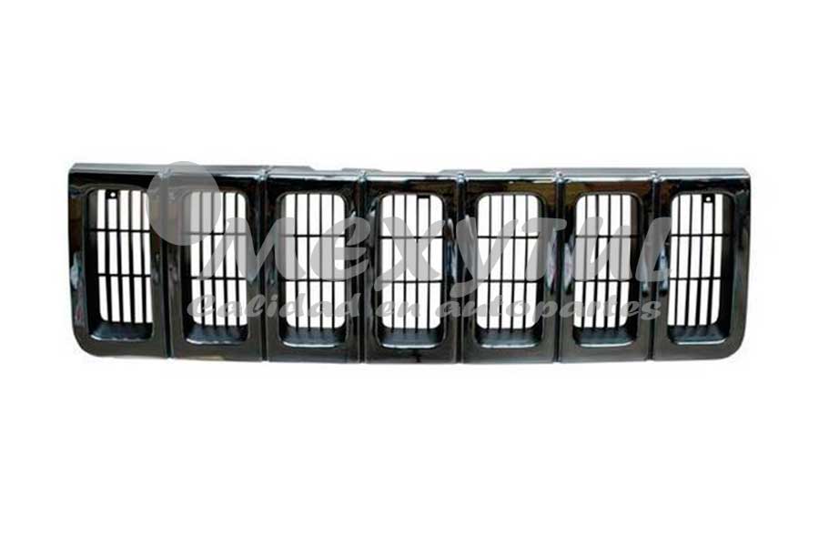 [JEGRA96PARCR] PARRILLA JEEP GRAND CHEROKEE DE 1996 AL 1998 CROM (6789)