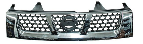 [NIPUD07PARCR] PARRILLA NISSAN PU D22 DE 2008 AL 2015 CROM C/GRAPAS (1703) CNO