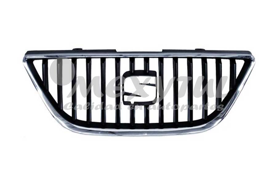 PARRILLA SEAT IBIZA 09-12 NEG C/MOLD CROM (119308) TW