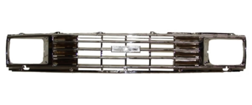 [TOPU84PARHGCR] PARRILLA TOYOTA PU 84-88 C/BISEL CROM (6629)