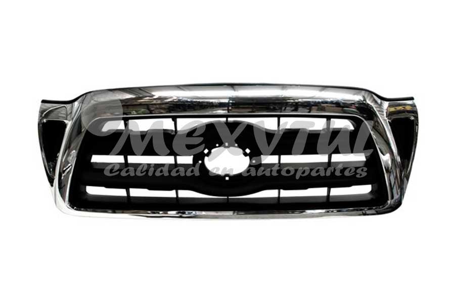 PARRILLA TOYOTA TACOMA DE 2005 AL 2011 CROM (6646)