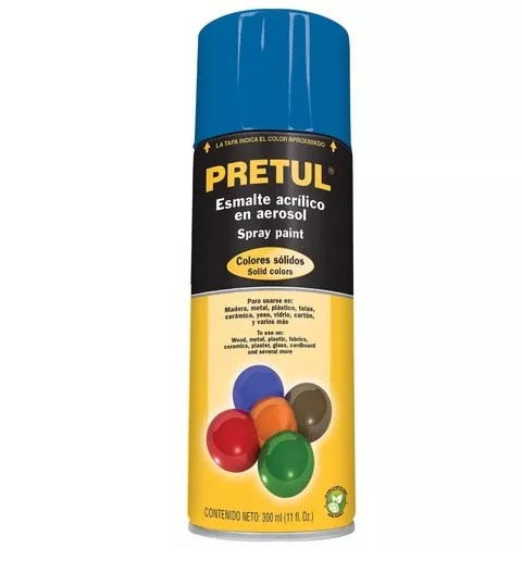 PINTURA AEROSOL AZUL HOLANDES PRETUL COD. 27178 PA-AH-P(135368)