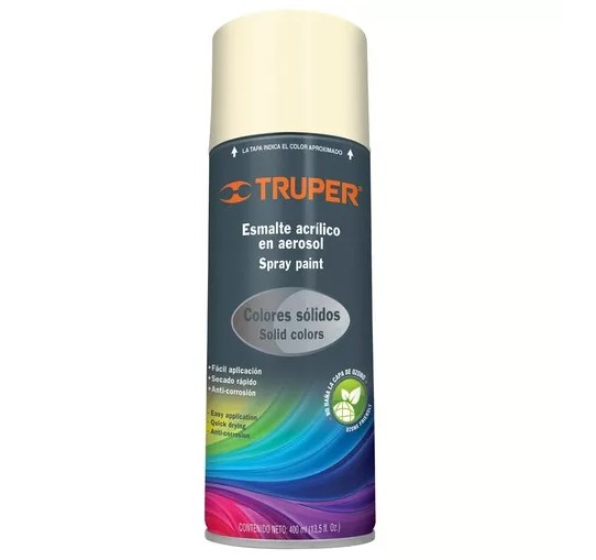[7501206684849] PINTURA AEROSOL MARFIL TRUPER COD. 19043 PA-MA(131467)
