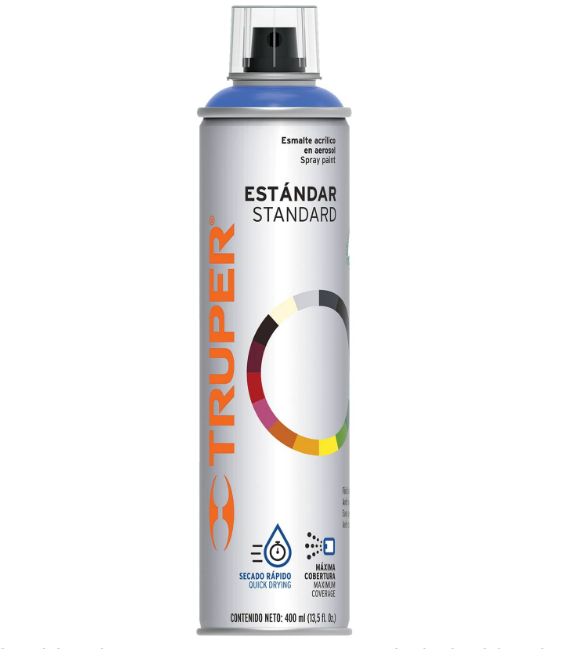 PINTURA AEROSOL NEG BRILLANTE COD. 19031 PA-NB TRUPER(127891)