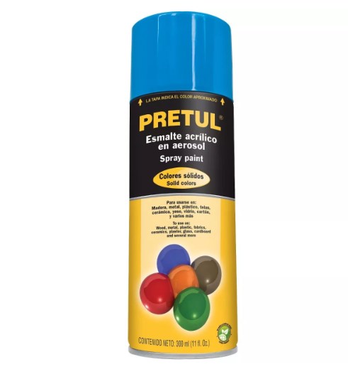 PINTURA AEROSOL AZUL ULTRAMAR PRETUL COD. 27182 PA-AU-P(134152)
