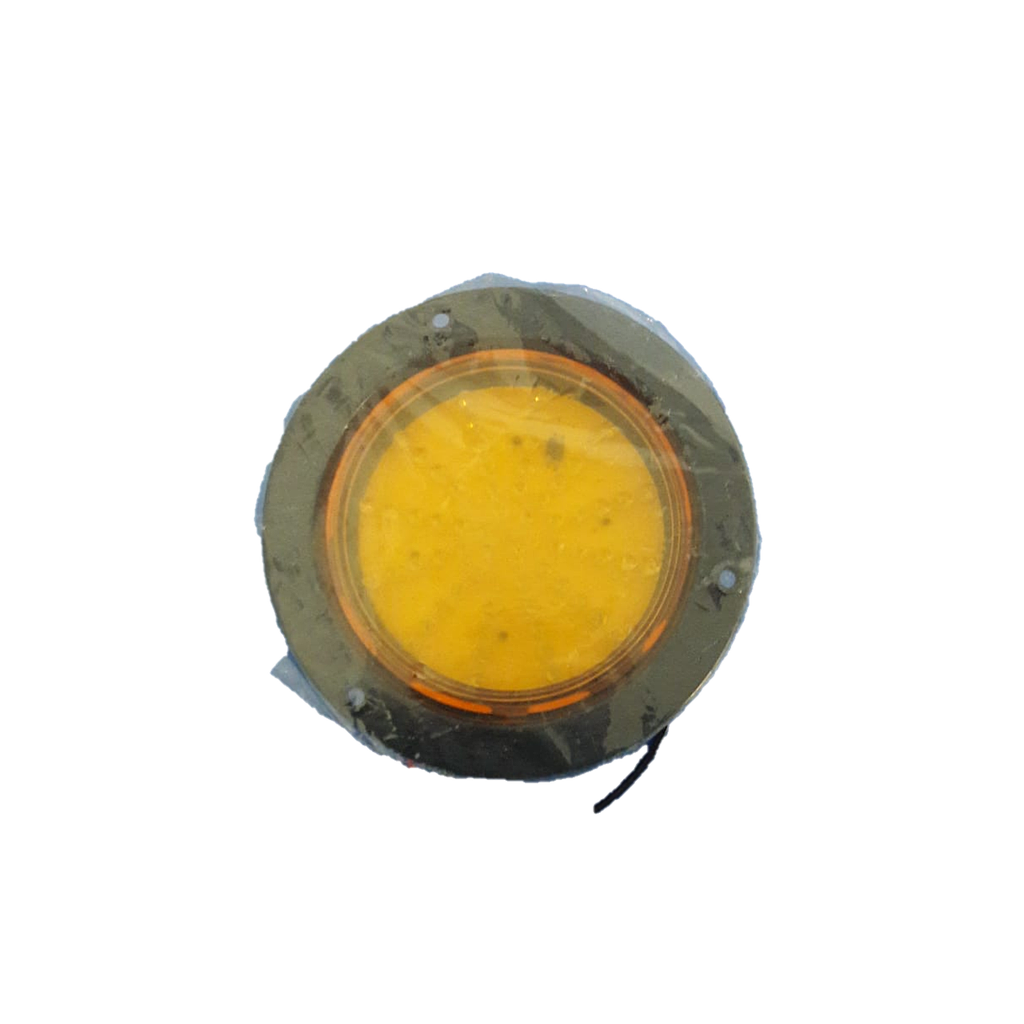 PLAFîN 67 LEDS çMBAR BAJA/LUZ GIRATORIA C/BISEL NEG 12V 1 PZA COD. FEC3005000 (129824)