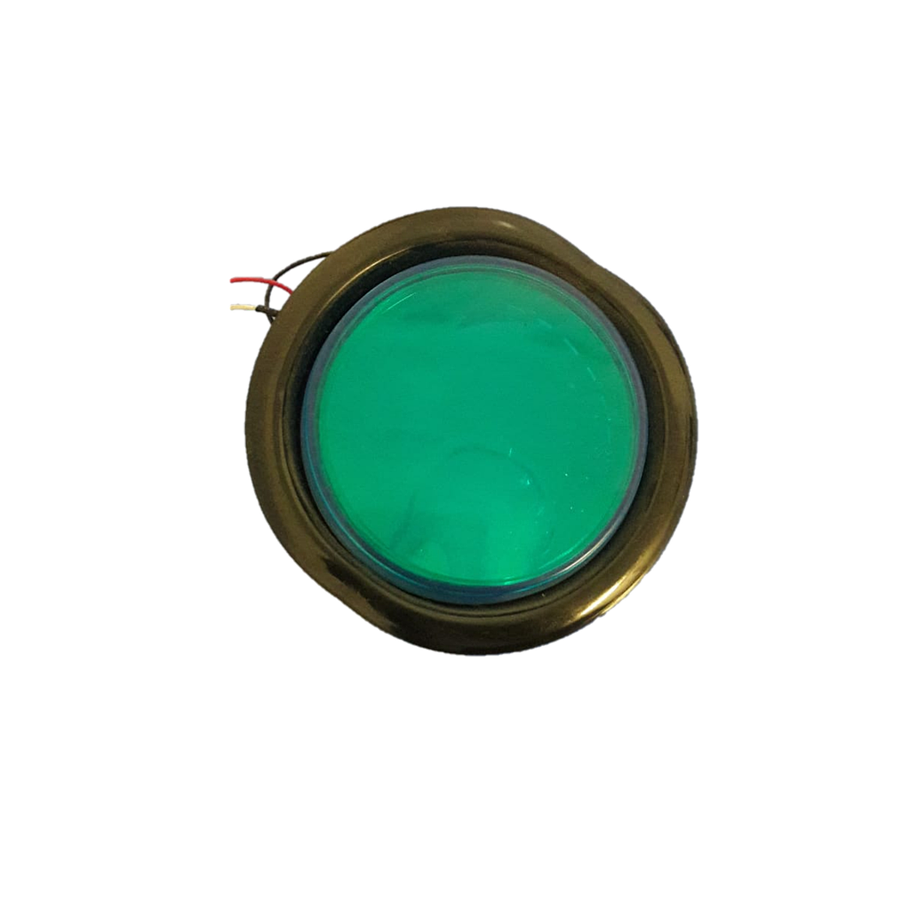 PLAFON LEDS AZUL ALTA/BAJA SELLADO C/BISEL NEG 12V 1 PZA