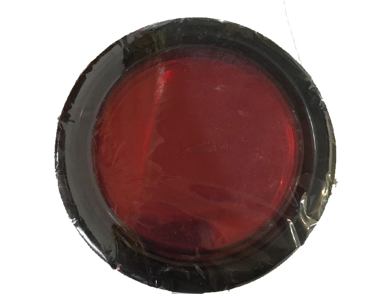 PLAFON LEDS ROJO ALTA/BAJA SELLADO C/BISEL NEG 12V 1 PZA 