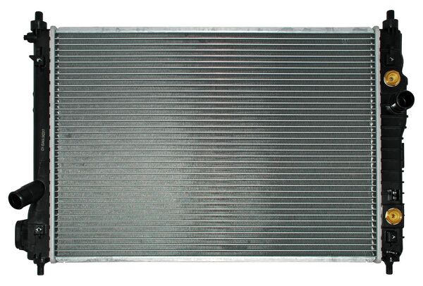 RADIADOR CHEVROLET AVEO 12-18 AUT L4 1.6L 16 4/9X 23 5/8 ALUM SOLDADO