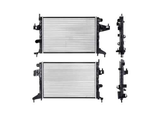 RADIADOR CHEVROLET CORSA 02-08/TORNADO 00-11 L4 1.6 1.8 LTS STD C/S AA 21 1/4X14X23MM ALUM MEC POLAR *A