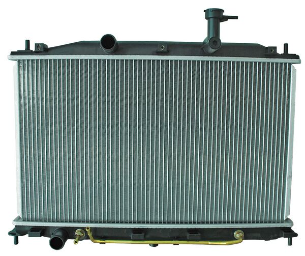 RADIADOR DODGE ATTITUDE 06-11 AUT L4 1.6L 14 5/8X 25 1/8 ALUM SOLDADO TW *R