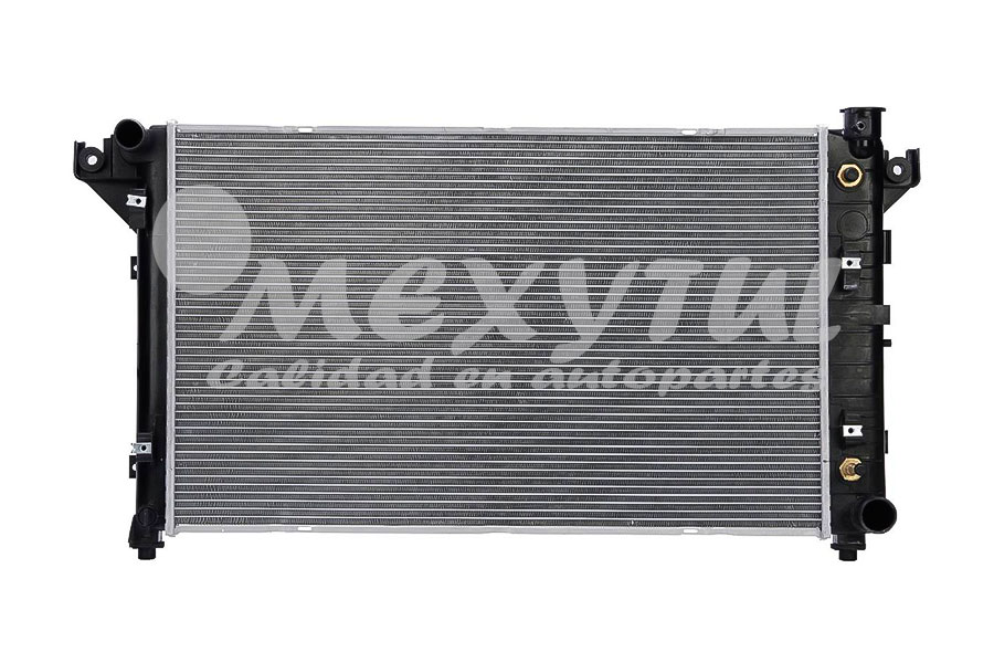 RADIADOR DODGE RAM DE 1994 AL 2002 V6/V8 3.9/5.2 L C/S AIRE AUT 31 1/2X19 1/5X32MM ALUM SOLDADO POLAR (119633) *A