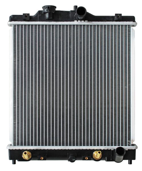 RADIADOR HONDA CIVIC DE 1992 AL 2000 AUT L4 1.5/1.6L 3/4/5 PTAS 2R 13 3/4X 13 2/3 ALUM SOLDADO *R