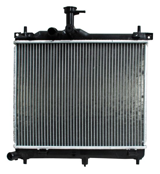 RADIADOR HYUNDAI I10 12-14 STD L4 1.1L 13 3/4X 17 1/4 ALUM SOLDADO