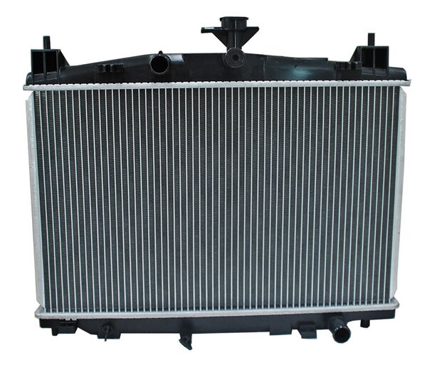[613-MZA135] RADIADOR MAZDA 2 12-15 AUT L4 1.5L 13 3/4X 21 1/2 ALUM SOLDADO