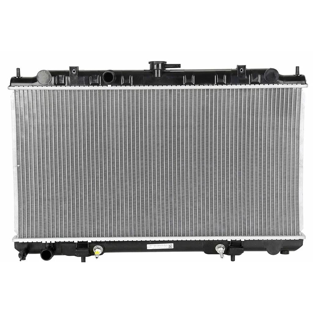 RADIADOR NISSAN ALMERA DE 2001 AL 2003 L4 2.0 L C/S AIRE AUT 14 1/6X27 1/2X16MM ALUM SOLDADO POLAR *A