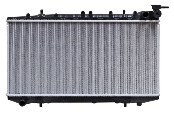 RADIADOR NISSAN TSURU III 95-17/ TSUBAME 94-04/ SENTRA 91-00 STD L4 1.6L/ 2.0L 12 2/3X 25 1/2X 26MM ALUM SOLDADO CN SISSOKO