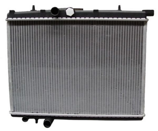 RADIADOR PEUGEOT 206 00-09 STD L4 1.4L/ 1.6L 1R 14 4/9X 21 4/9 ALUM SOLDADO CN SISSOKO 