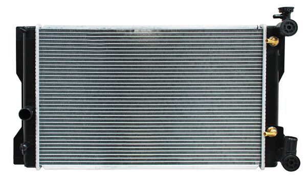 RADIADOR TOYOTA COROLLA 09-19/ MATRIX 09-10 AUT L4 1.8/ 2.4L 1R 14 5/8X 23 5/8X 26MM ALUM SOLDADO