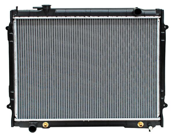 RADIADOR TOYOTA TACOMA 95-04 AUT L4/ V6 2.4/2.7/3.4L 18 5/8X 24 3/4 ALUM SOLDADO