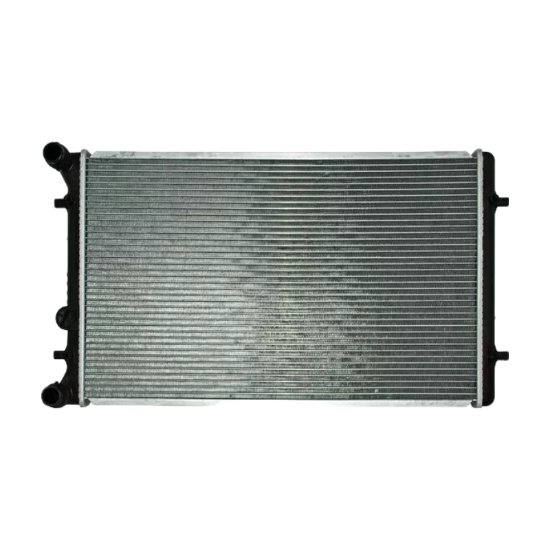 RADIADOR VOLKSWAGEN GOLF DE 2000 AL 2006/ JETTA CLASICO/ PASSAT/ LEON/ TOLEDO/ TT DE 1999 AL 2014 STD L4/ V6 1.4/1.8/2.0L 2 LIN 15 5/8X 25 5/8 ALUM SOLDADO TW