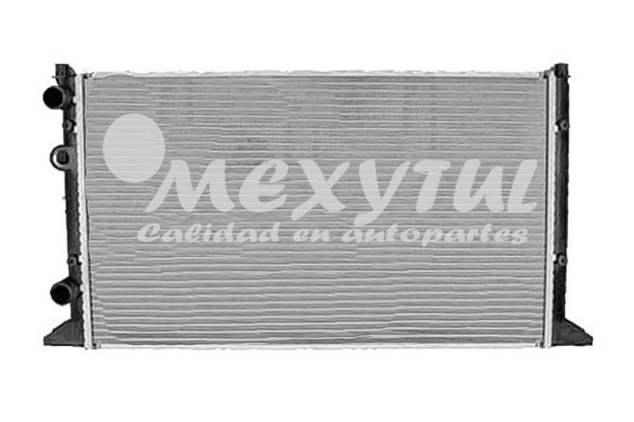 RADIADOR VOLKSWAGEN GOLF DE 1993 AL 1999 JETTA 1.8 l4 ALUM (100941) EX+