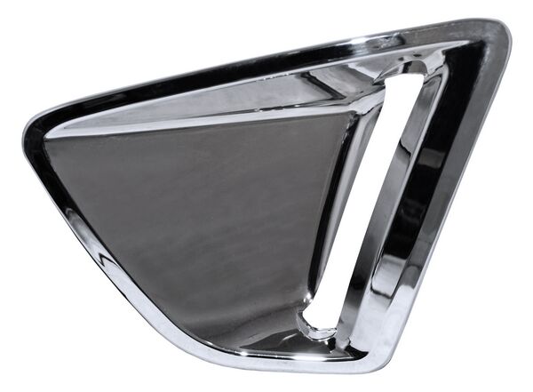 REJILLA (PARRILLA) DEFENSA FORD FIESTA DE 2011 AL 2013 P/FARO AUX CROM IZQ 