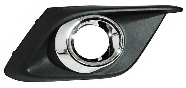 REJILLA (PARRILLA) DEFENSA MAZDA 3 2014 AL 2016 C/MOLD CROM P/FARO AUX DER TW
