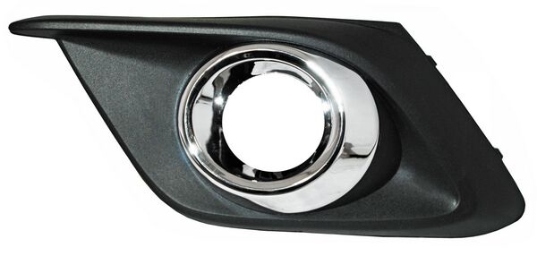 REJILLA (PARRILLA) DEFENSA MAZDA 3 14-16 C/MOLD CROM P/FARO AUX IZQ TW