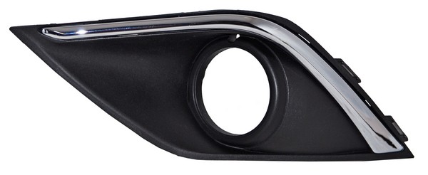 REJILLA (PARRILLA) DEFENSA MITSUBISHI OUTLANDER DE 2016 AL 2019 F/CROM IZQ (131163) TW