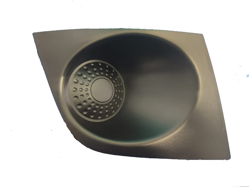 REJILLA (PARRILLA) DEFENSA NISSAN TIIDA 07-18 P/FARO AUX S/HOYO DER ORIGINAL