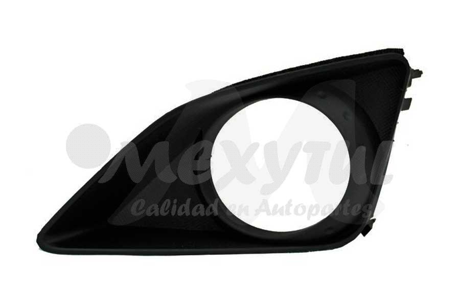 REJILLA (PARRILLA) DEFENSA TOYOTA COROLLA DE 2009 AL 2010 P/FARO AUX IZQ (133009) AE