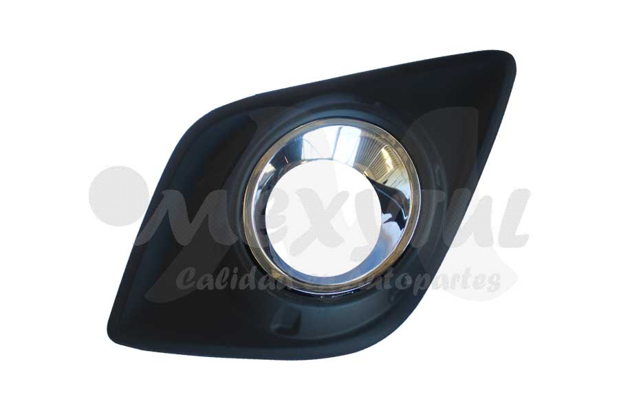 REJILLA (PARRILLA) DEFENSA TOYOTA HILUX DE 2016 AL 2020 P/FARO AUX F/CROM DER (133020) *A