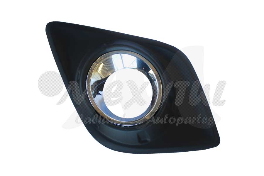 REJILLA (PARRILLA) DEFENSA TOYOTA HILUX DE 2016 AL 2020 P/FARO AUX F/CROM IZQ (133021) *A