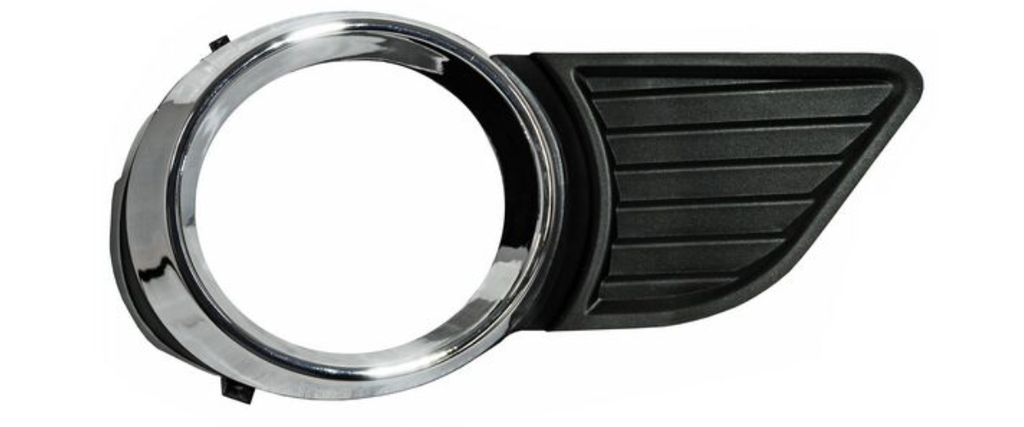 REJILLA (PARRILLA) DEFENSA TOYOTA SIENNA DE 2011 AL 2015 P/FARO AUX C/MOLD CROM DER