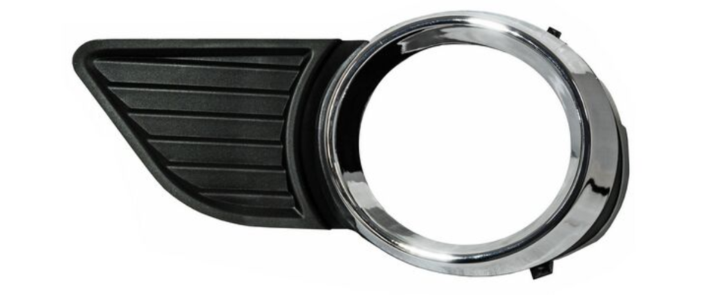 REJILLA (PARRILLA) DEFENSA TOYOTA SIENNA DE 2011 AL 2015 P/FARO AUX C/MOLD CROM IZQ TW