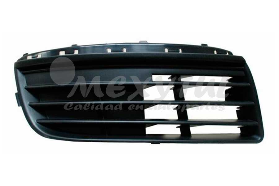 REJILLA (PARRILLA) DEFENSA VOLKSWAGEN BORA DE 2006 AL 2010 S/FARO AUX DER (11838) TW