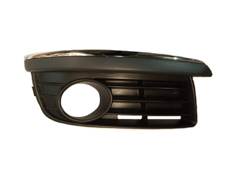 REJILLA (PARRILLA) DEFENSA VOLKSWAGEN BORA DE 2005 AL 2010 C/MOLD F/CROM P/FARO AUX DER (7102)