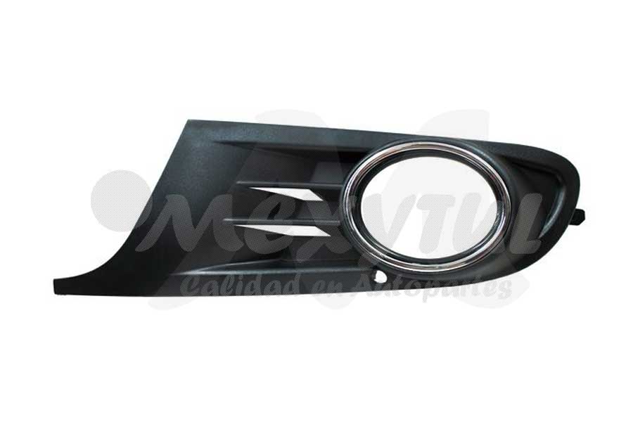 REJILLA (PARRILLA) DEFENSA VOLKSWAGEN GOLF DE 2009 AL 2013 P/FARO AUX IZQ (131960)