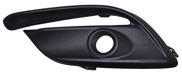 REJILLA (PARRILLA) MAZDA 3 DE 2017 AL 2018 P/FARO AUX MOLD NEG IZQ TW