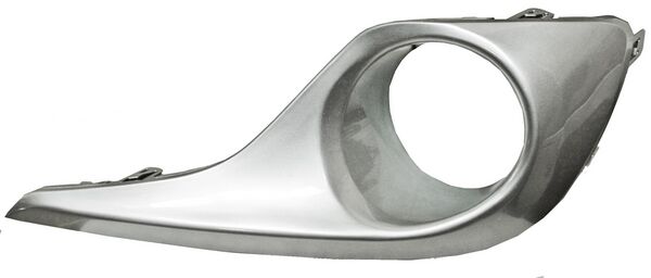 REJILLA (PARRILLA) TOYOTA HIGHLANDER 11-13 PLATA P/FARO AUX DER TW