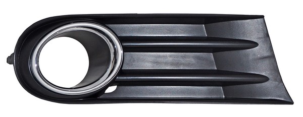 REJILLA (PARRILLA) VOLKSWAGEN GOL 2009 AL 2013/ SAVEIRO DE 2010 AL 2013 C/MOLD CROM P/FARO AUX DER TW