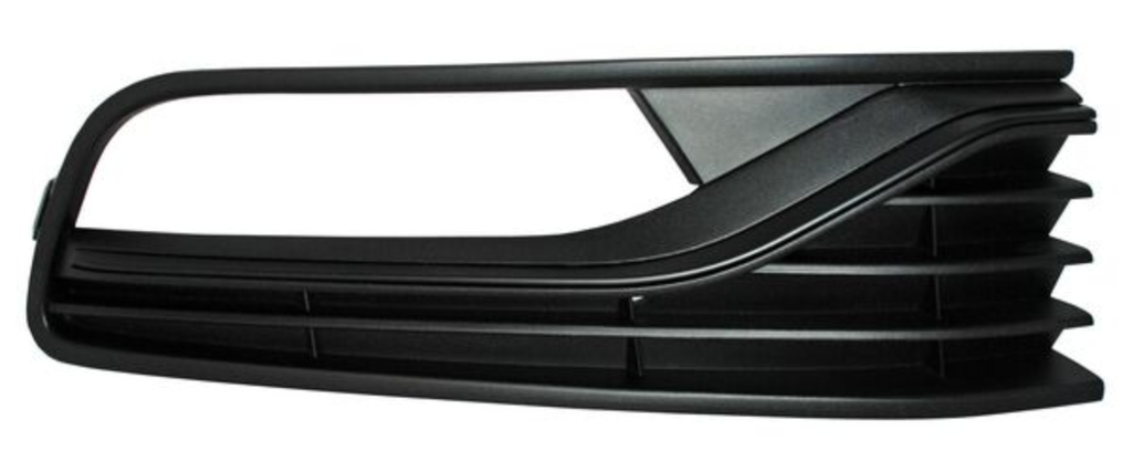 REJILLA VOLKSWAGEN POLO DE 2015 AL 2019 P/FARO AUX F/NEG C/MOLD DER