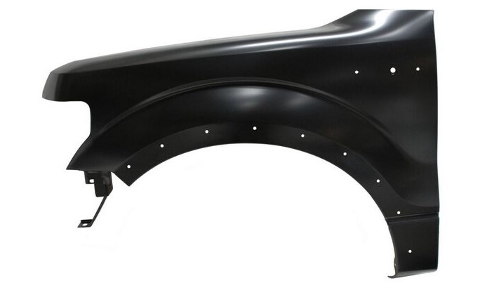 SALPICADERA FORD PU 2009 AL 2014 C/HOYO P/MOLD LAT IZQ