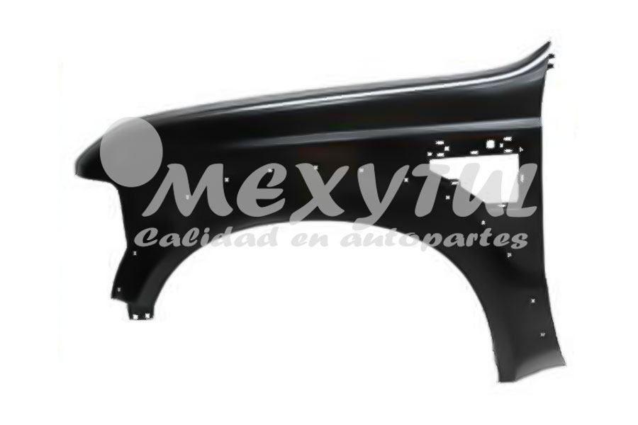 [SAFO-SD08-CHPM2] SALPICADERA FORD SUPER DUTY 2008 AL 2010 C/HOYO P/MOLD IZQ