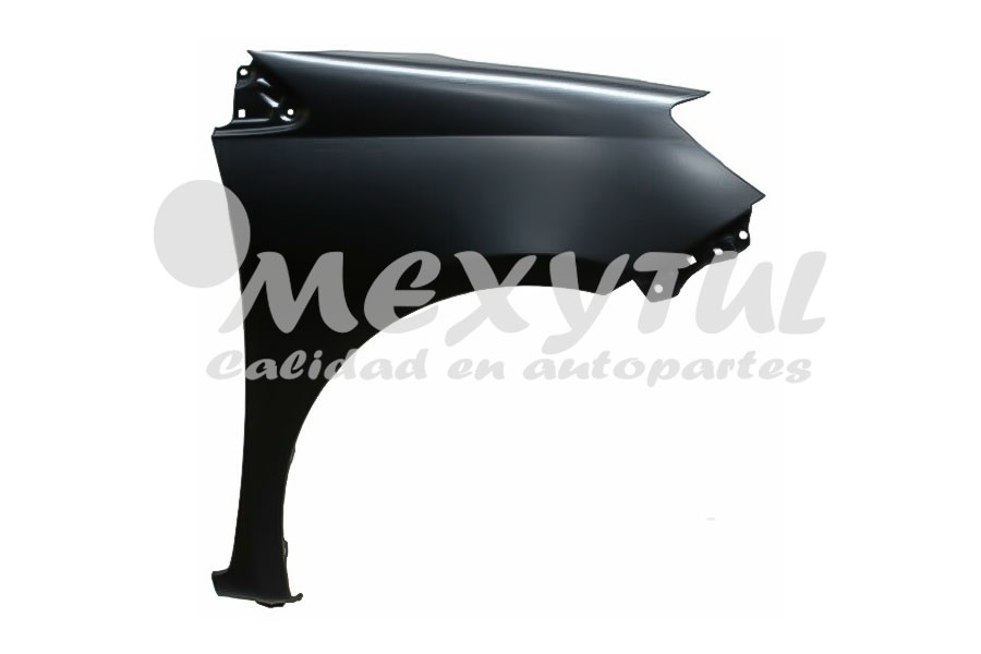 SALPICADERA TOYOTA SIENNA 2004 AL 2010 S/ANTENA DER