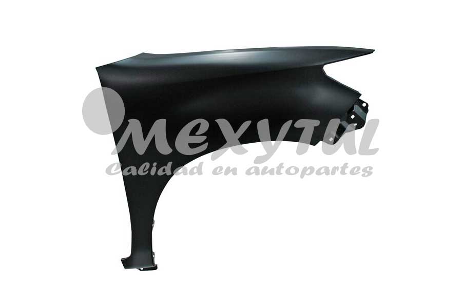 SALPICADERA TOYOTA HILUX 2012 AL 2015 C/HOYO P/MOLD DER